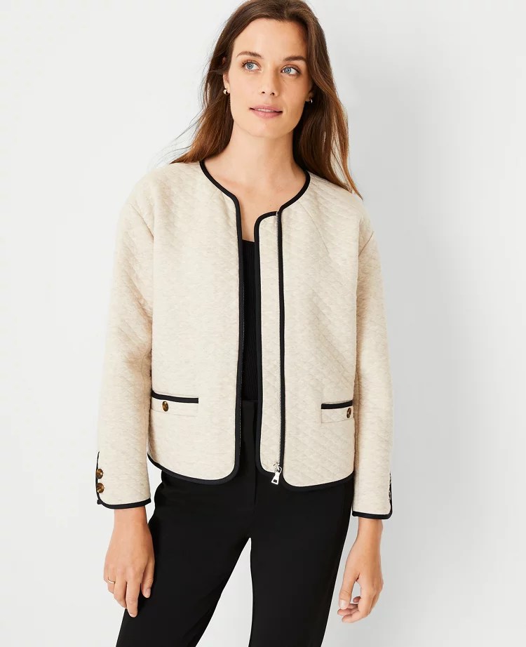 Quilted Zip Jacket