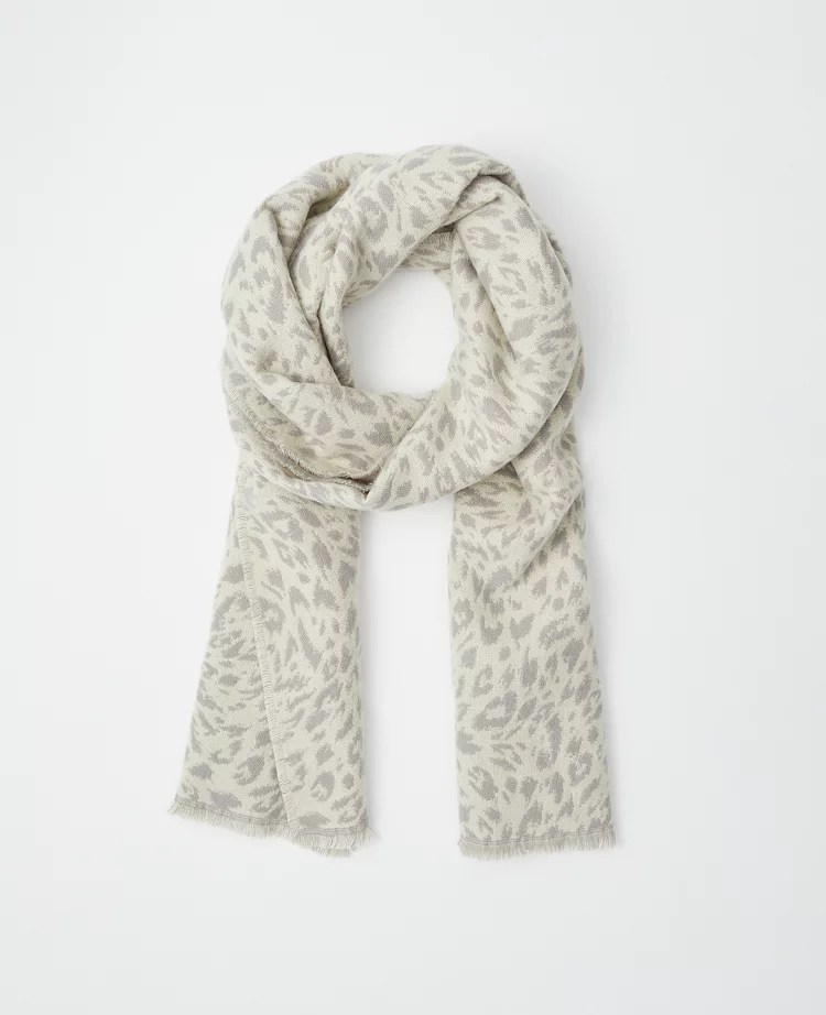 Animal Print Blanket Scarf