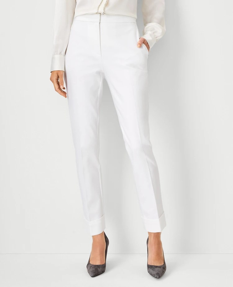 Women’s White Pants Ann Taylor