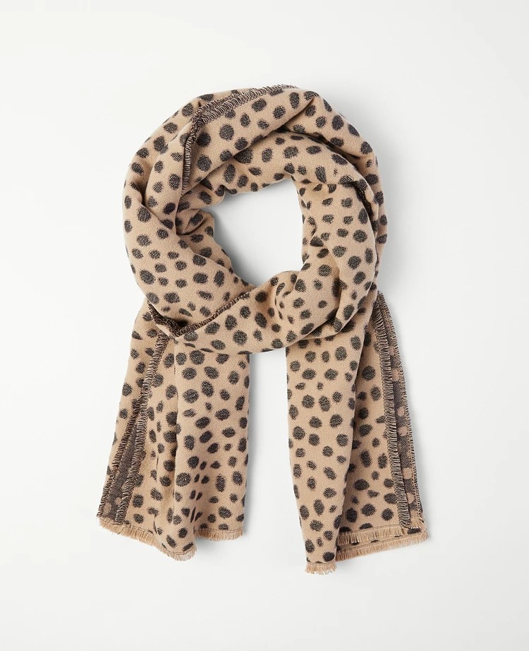 Animal Print Blanket Scarf