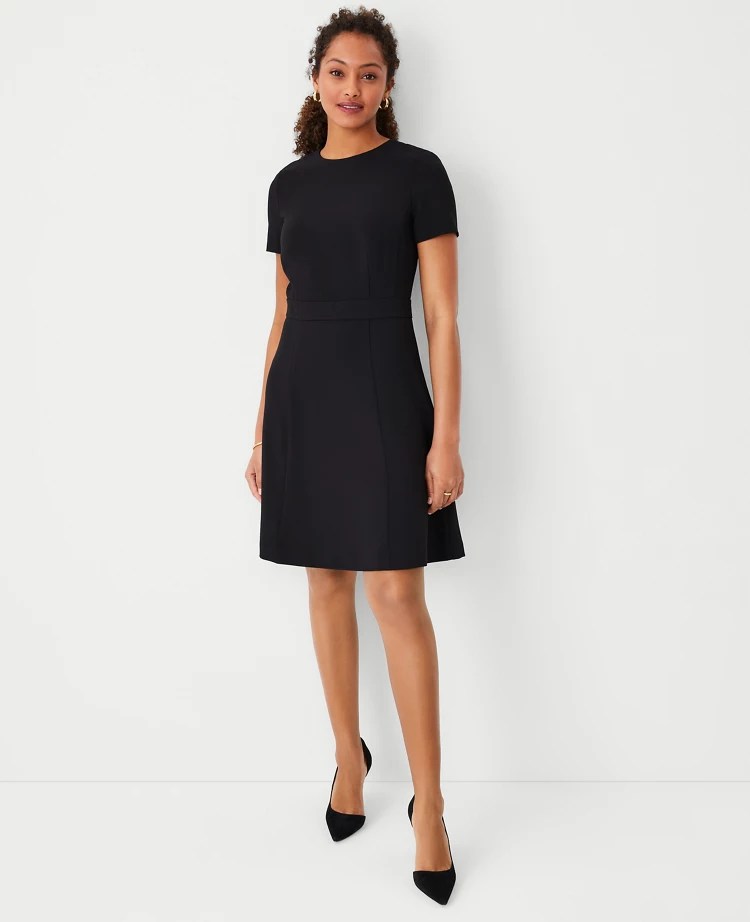 Women's Black Work Dresses Ann Taylor
