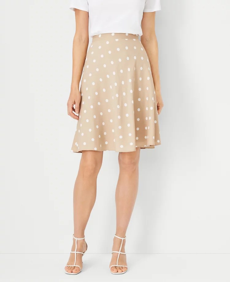 Polka Dot Full Skirt