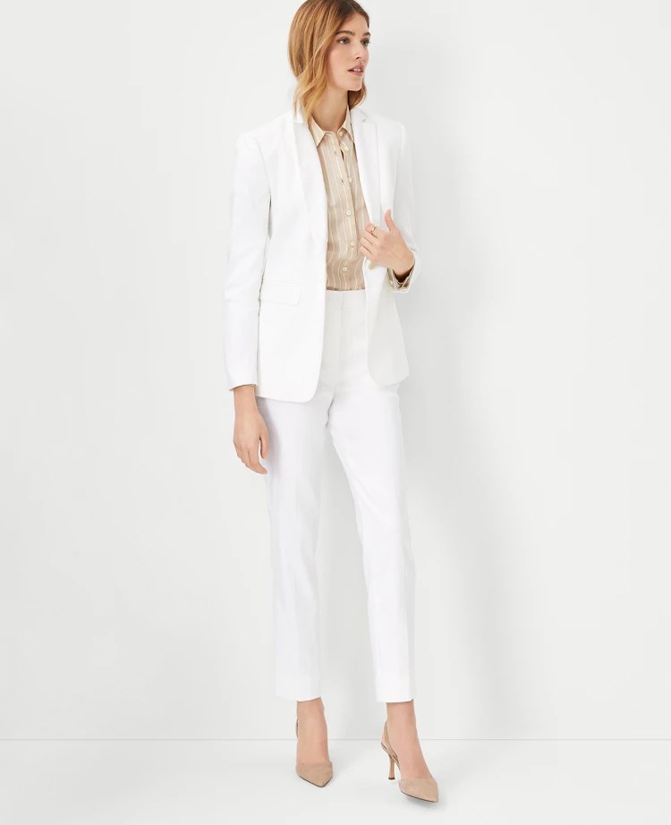 Women’s White Suits & Suit Separates Ann Taylor