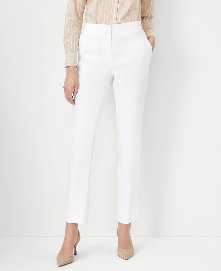 Women’s White Pants Ann Taylor