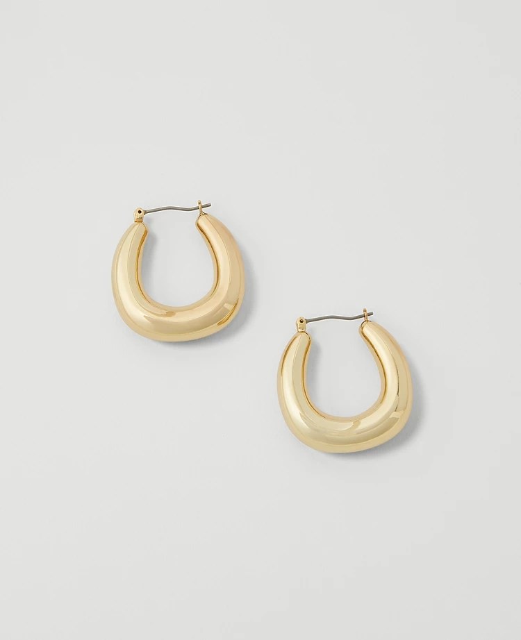 Chunky Hoop Earrings