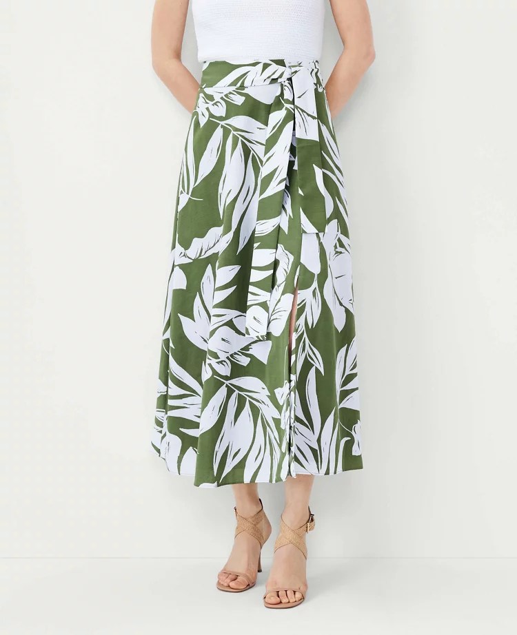 Raffia Ankle Wrap Leather Sandals