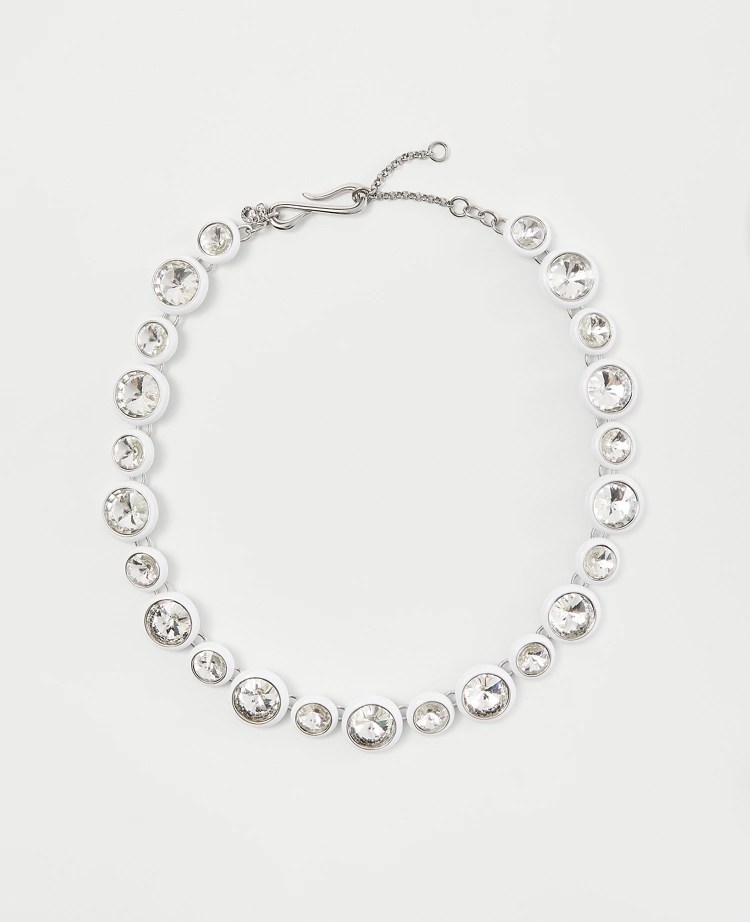 Enamel Statement Necklace