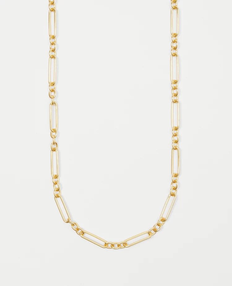 Chain Link Station Necklace