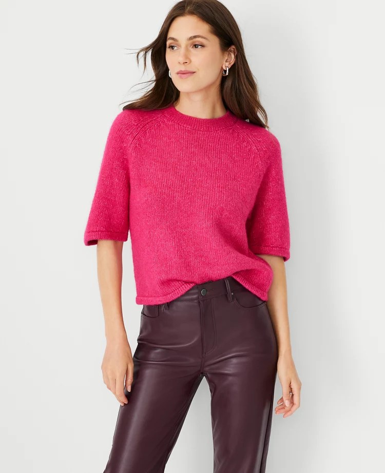 Raglan Sleeve Sweater