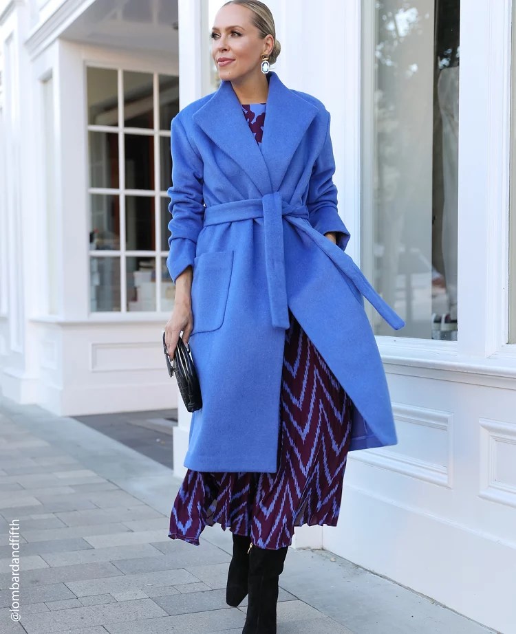Petite Wool Blend Blanket Coat