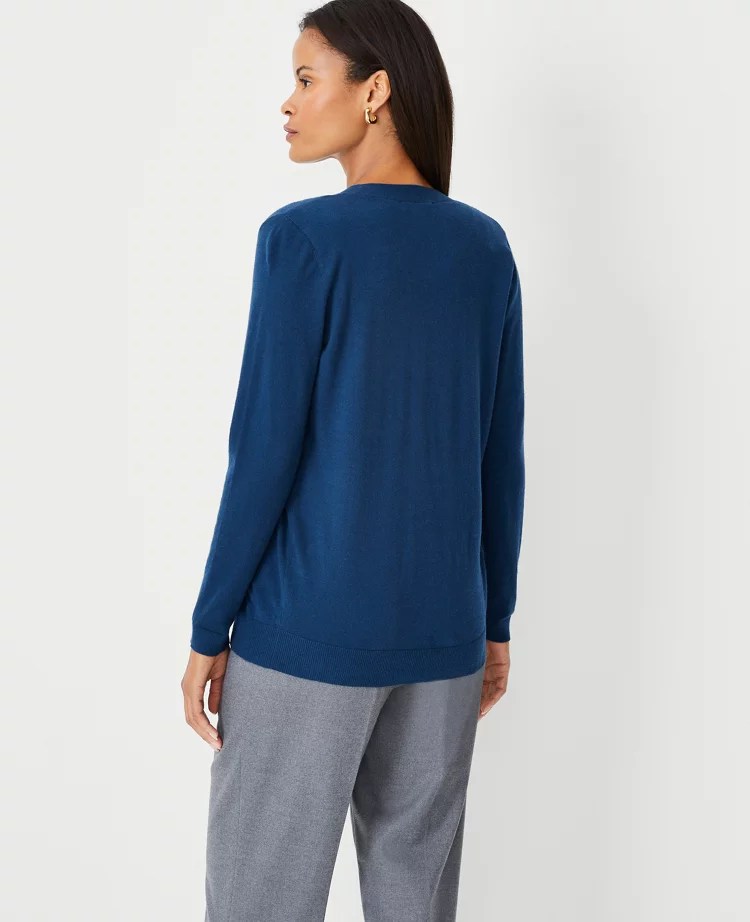 Petite Modern Boyfriend Cardigan