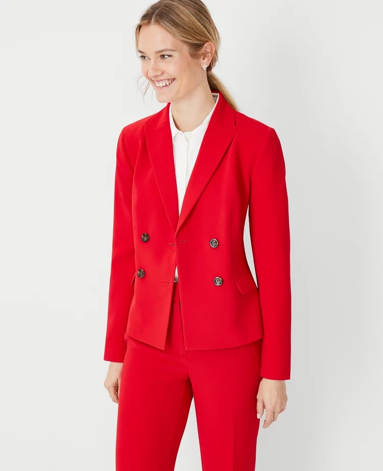 Women’s Red Suits & Suit Separates Ann Taylor