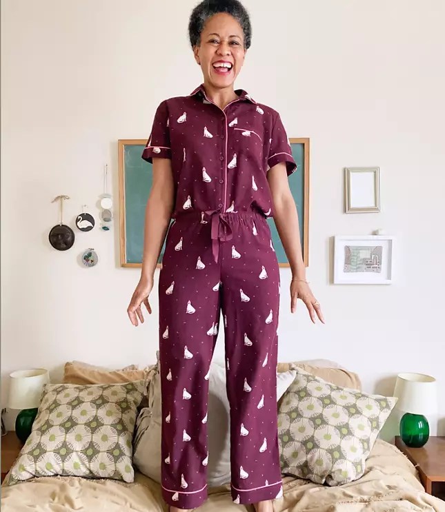 Cat Pajama Pants LOFT