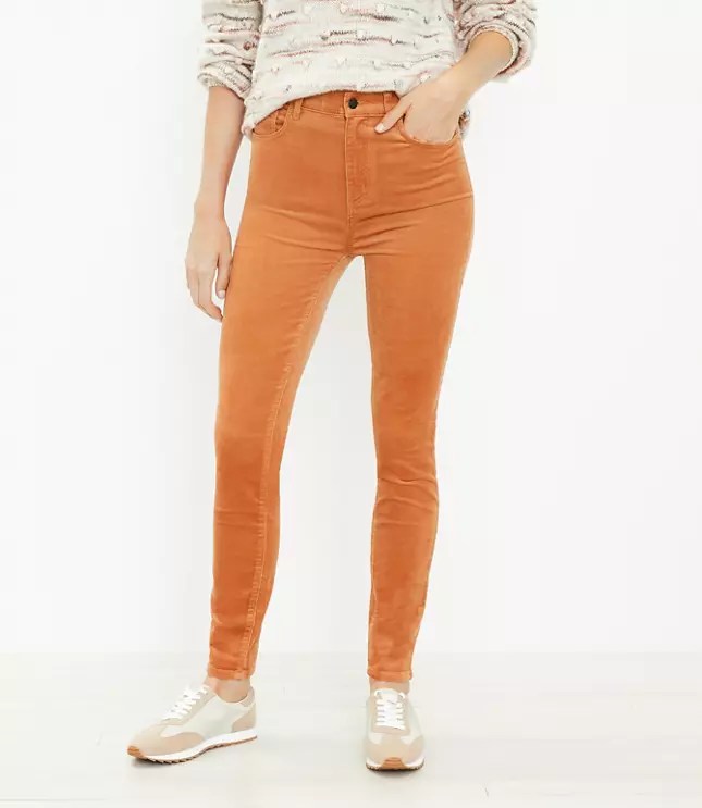 Tall Skinny Corduroy Pants
