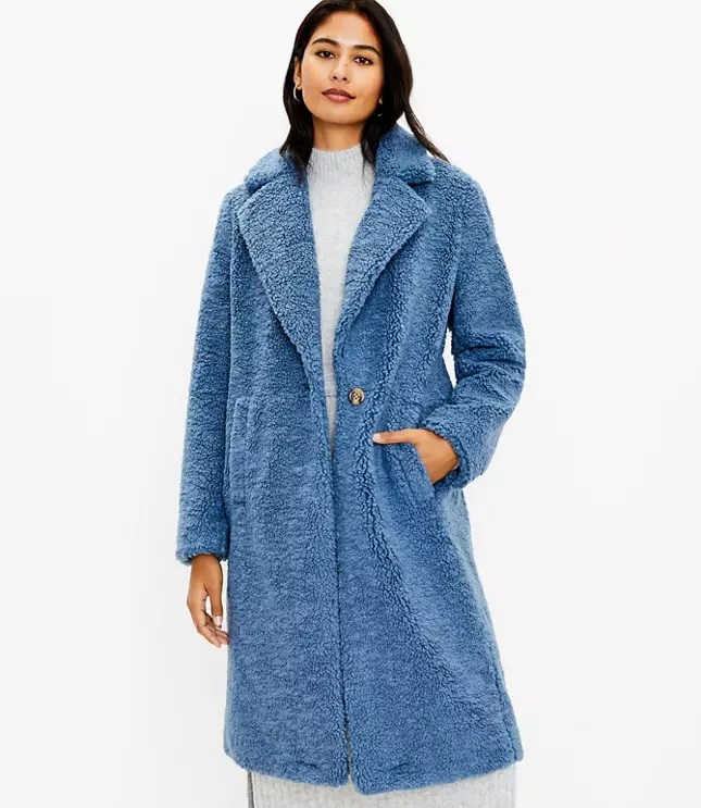 Petite Sherpa Coat