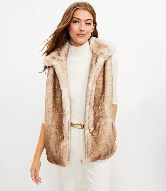 Faux Fur Vest
