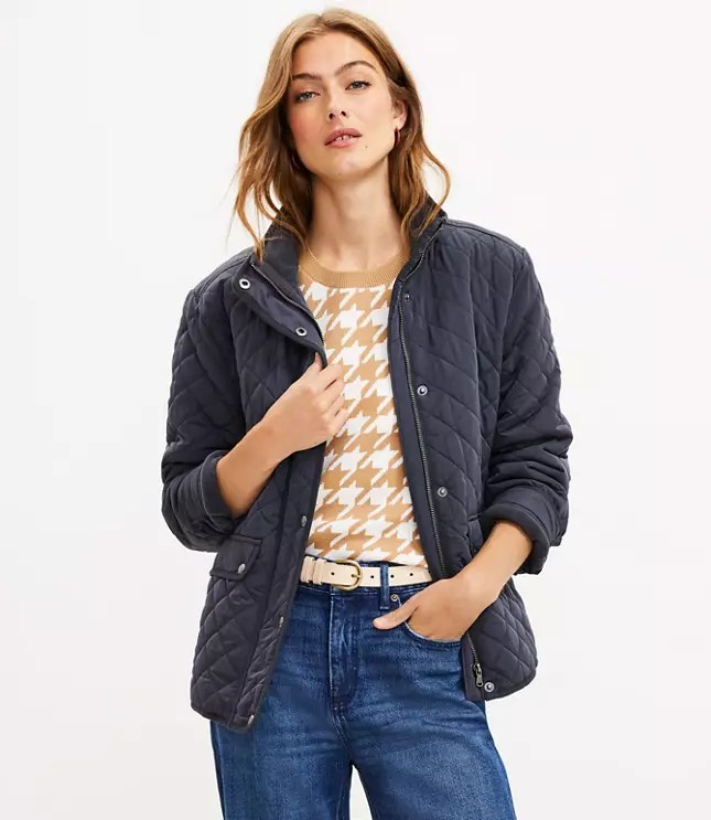 Petite Quilted Jacket