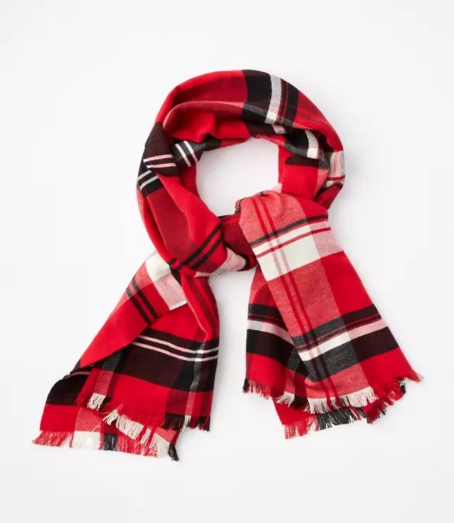Plaid Scarf