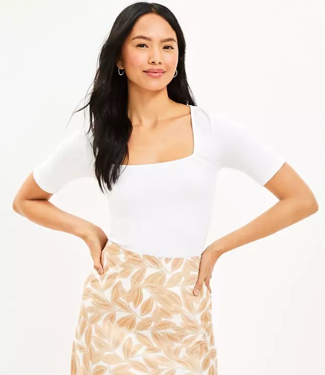 Ribbed Twist Open Back Top