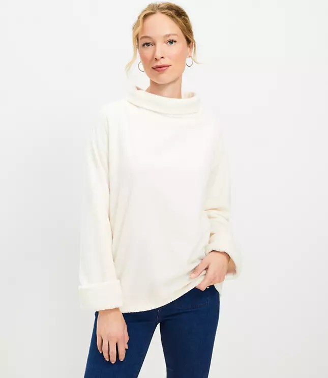 Cozy Funnel Neck Top