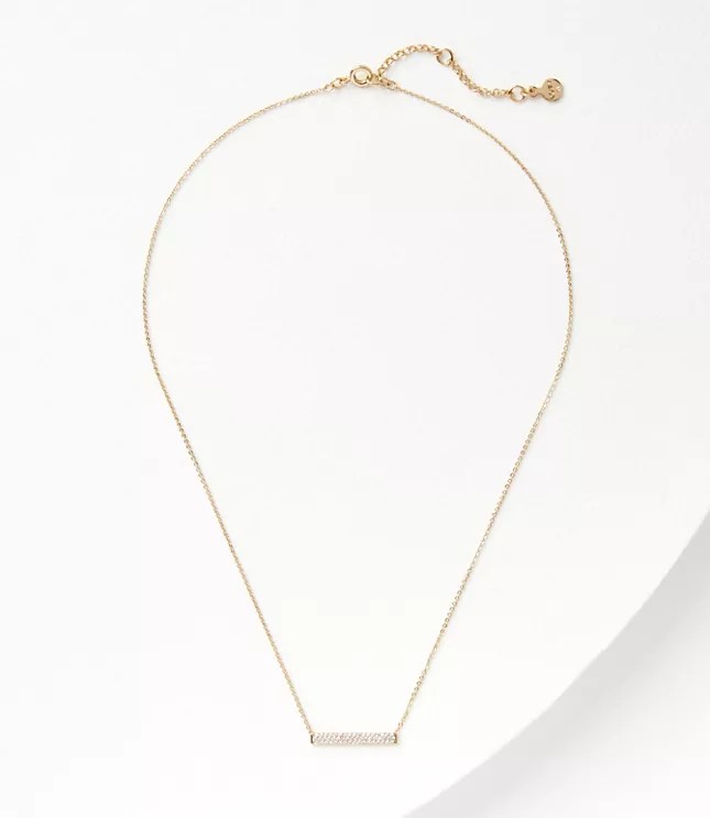 Demi Fine Sparkle Bar Necklace