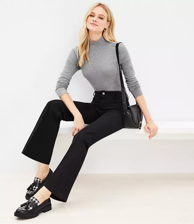 Women's Black Pants Loft