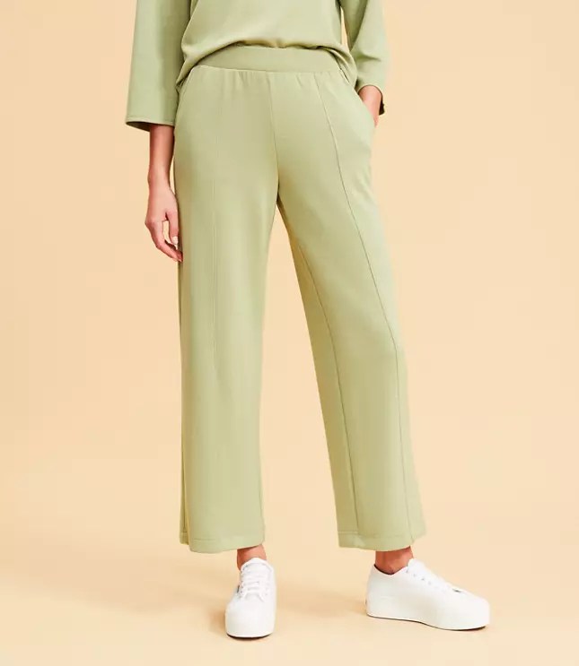 Women's Green Pants Loft