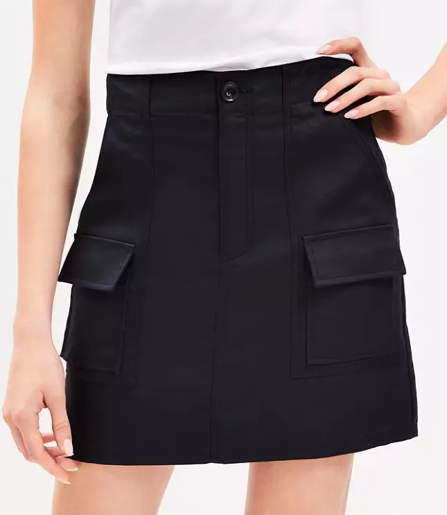 Women's Black Skirts Loft