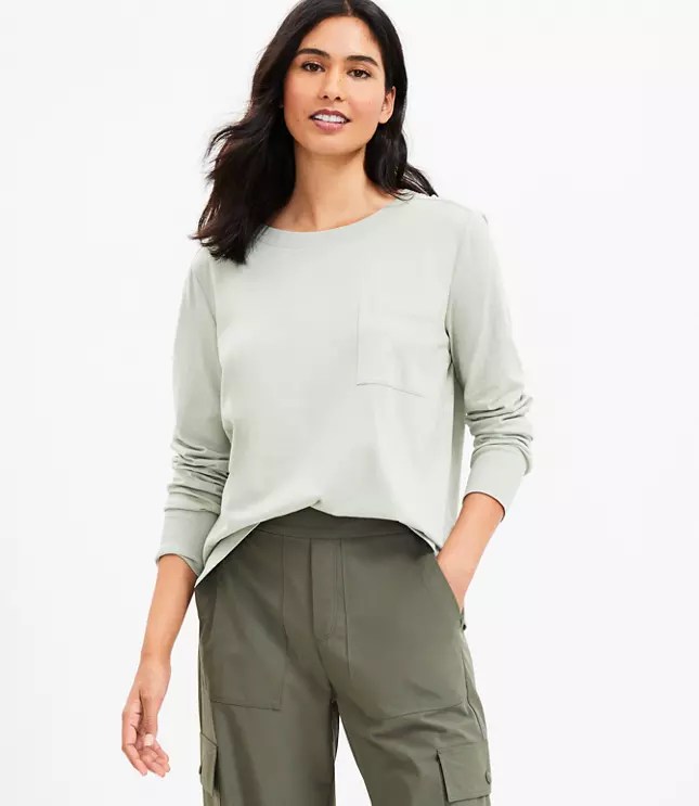 Women's Green Tops Loft