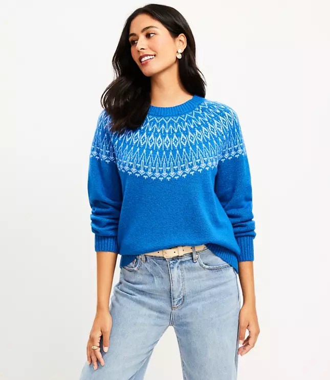 Fair Isle Everyday Sweater