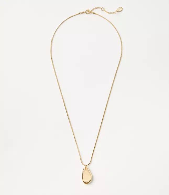 Bean Pendant Necklace