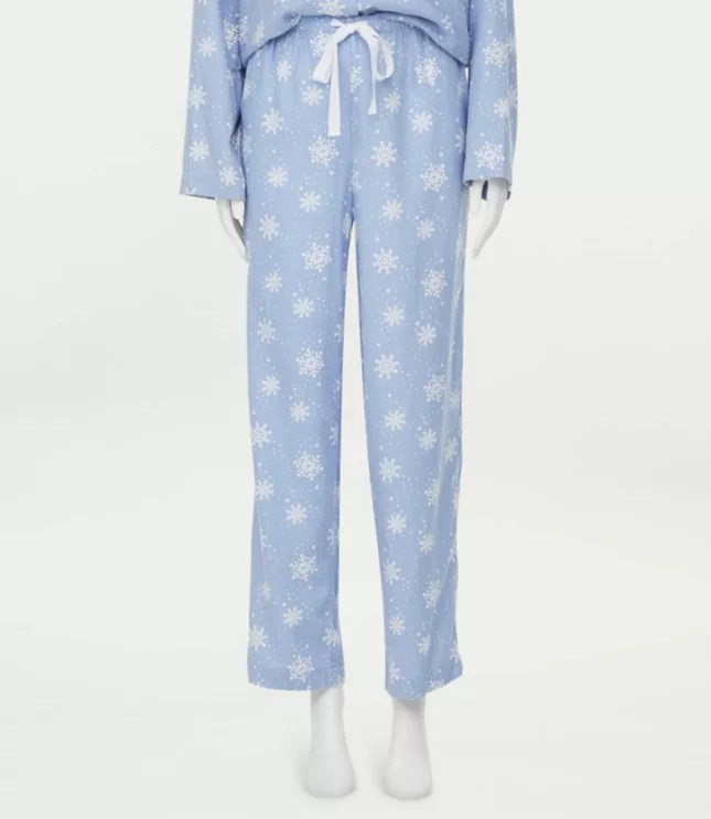 Snowflake Pajama Pants