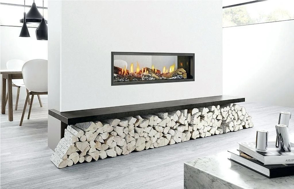 Double Sided Indoor Outdoor Fireplace Design Ideas Ann Inspired