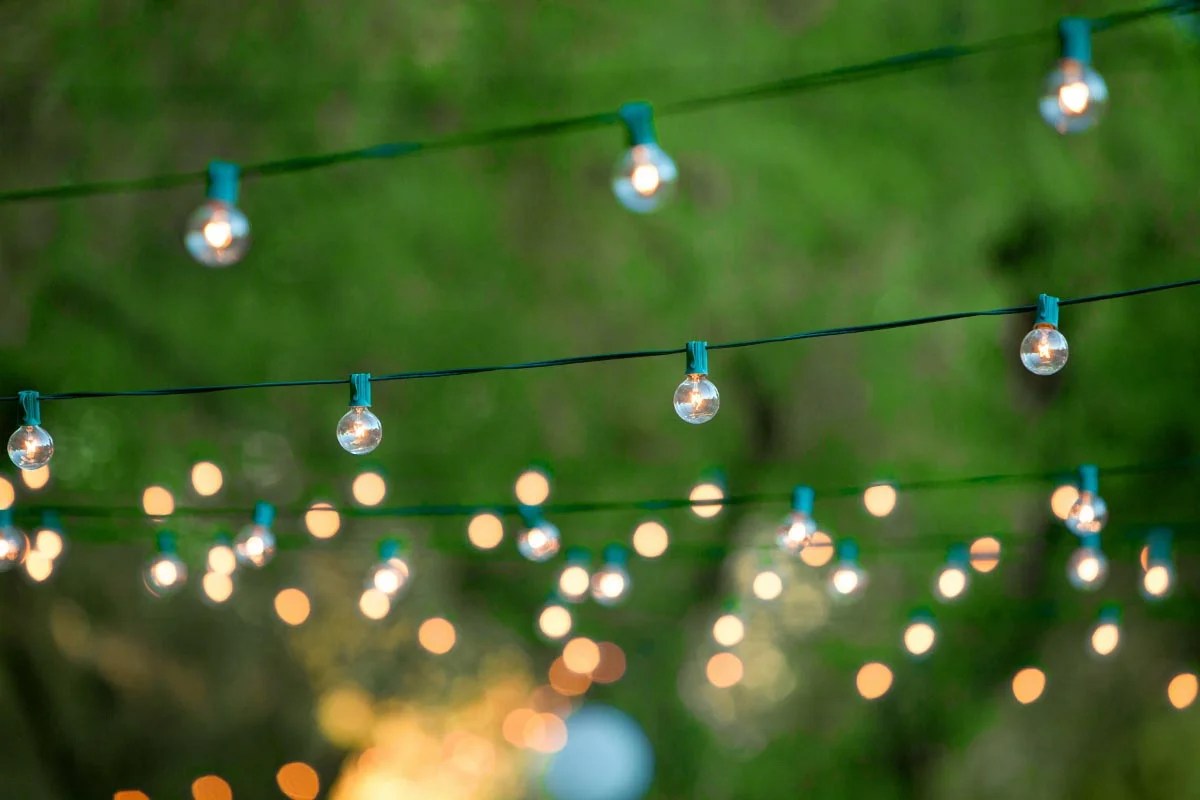 Outdoor Party String Lighting Ann Inspired