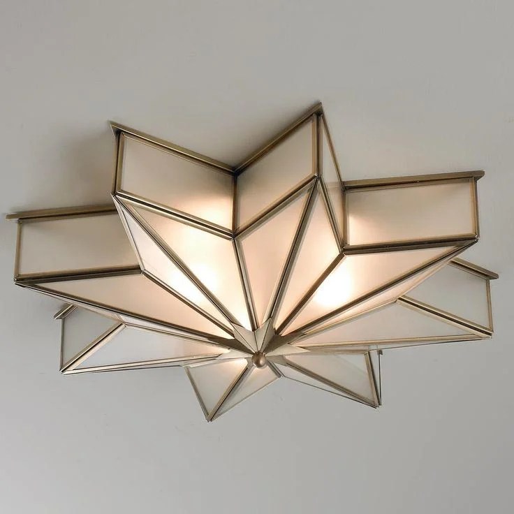 Star Flush Mount Ceiling Light Ann Inspired
