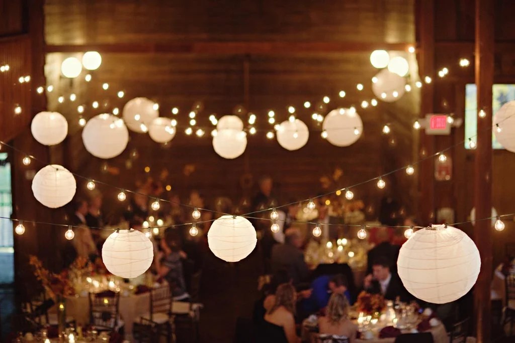 String Lights Outdoor Wedding Ann Inspired