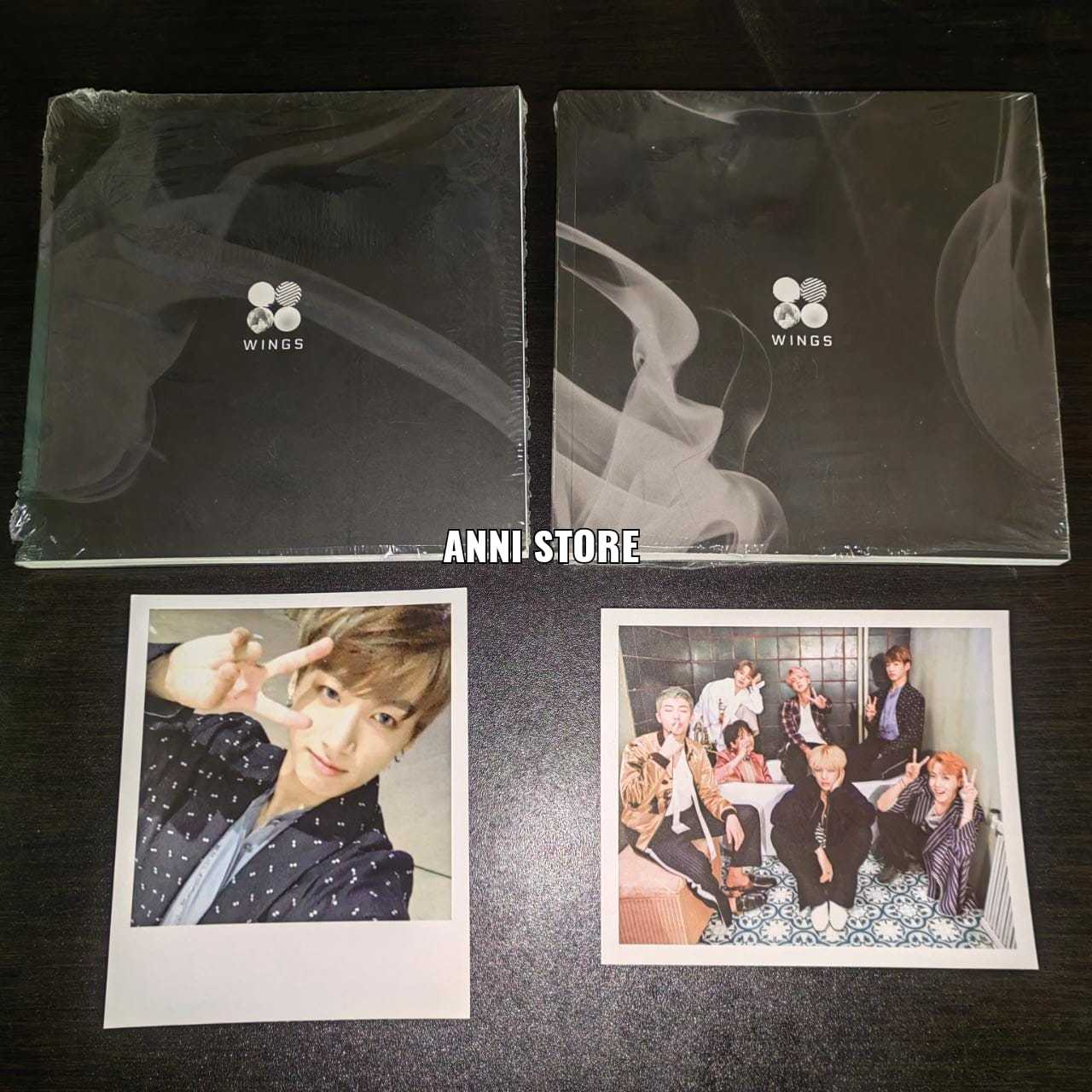BTS ALBUM WINGS ABIERTO COMPLETO / PHOTOCARD WING OFFICIAL