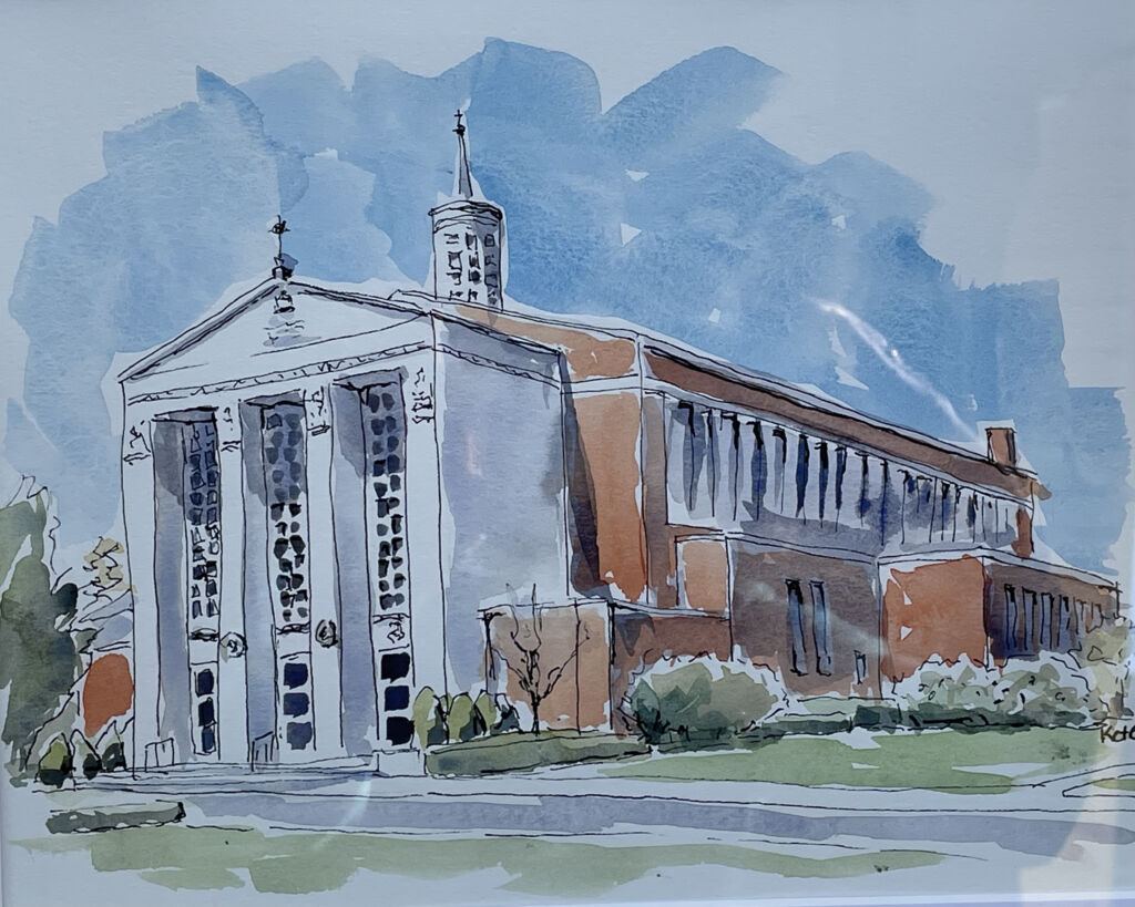 St. Agatha Church Ann Kete Fine Art