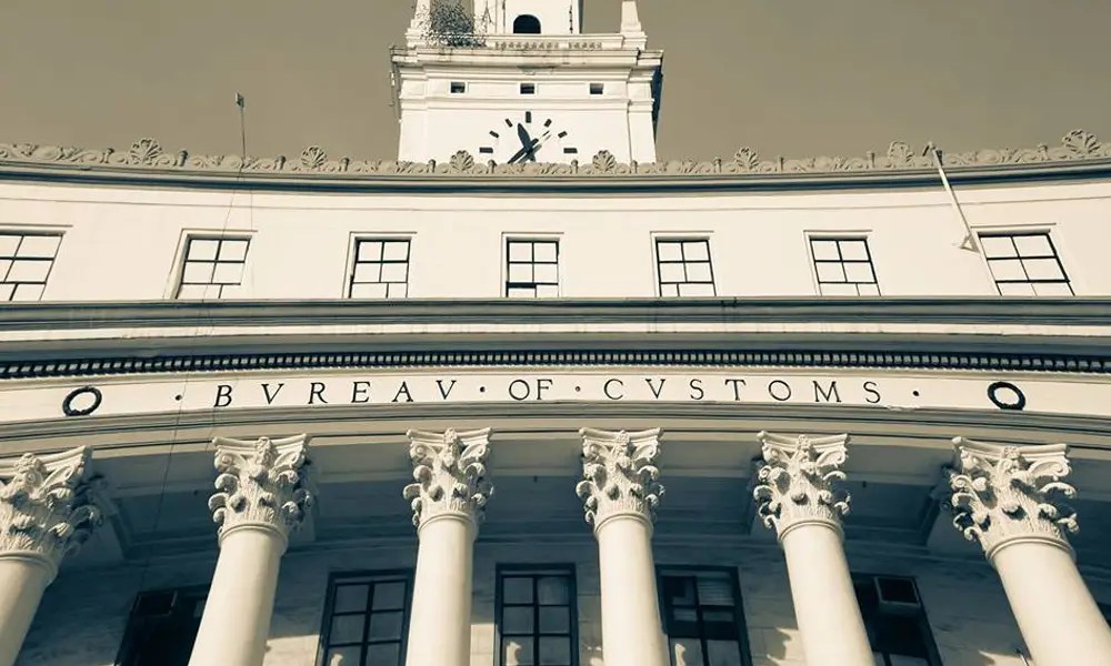 custom or customs office