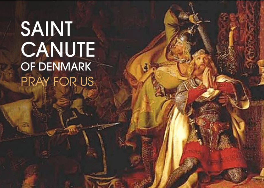 Saint of the Day January 19 Saint Canute IV of Denmark