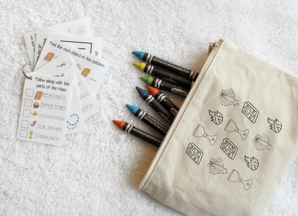 Future Saint "Mass" DryErase Activity Cards