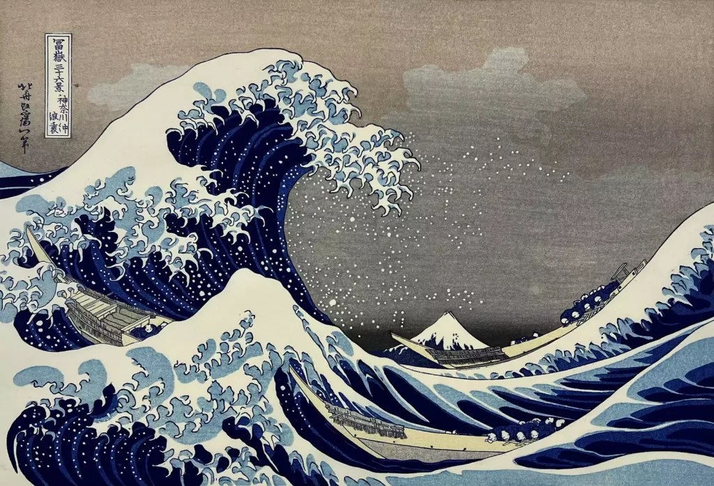 Hokusai Waves Ann Williamson