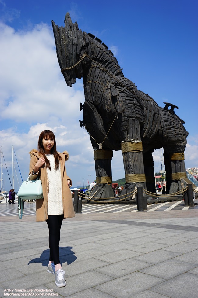 【土耳其熱氣球圓夢】世界遺產 木馬屠城記 特洛伊 ♥ 古城遺址。新馬與舊馬