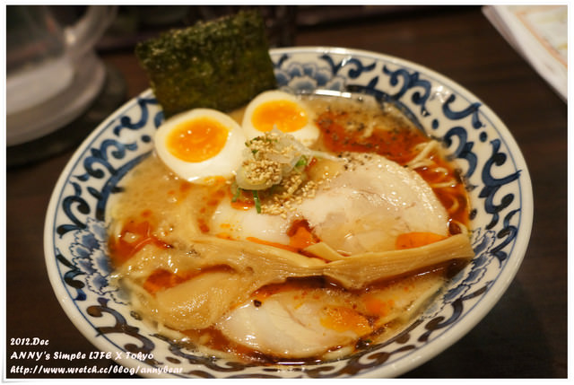 【東京美食】東京車站必吃拉麵推薦 ♥ 九段下 斑鳩拉麵
