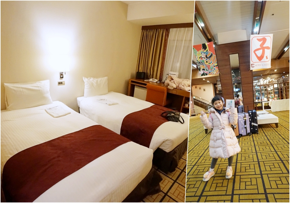 【日本東北】山形住宿推薦 ♥ JR山形站外便宜住宿 山形城堡酒店