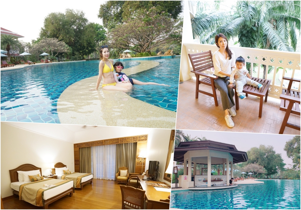 【泰國】泰國北碧住宿推薦 絕美度假皇宮泳池 ♥ 北碧德瓦曼特拉SPA度假村(Away Kanchanaburi Dheva Mantra Resort & Spa)
