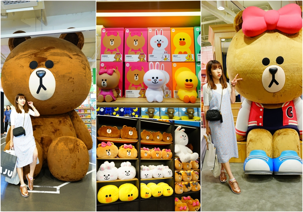 【韓國】新沙洞必逛必買 LINE旗艦店 ♥ LINE FRIENDS Store & Cafe (已歇業)