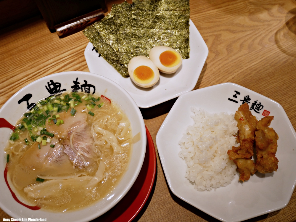 【大阪自由行】大阪美食、大阪拉麵♥三豐麵。道頓堀美食推薦好吃大阪沾麵