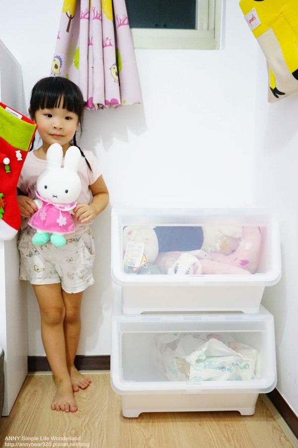 [分享] 雙開、自由組合、容量大 變身收納高手 ♥ 真心良品 春日雙開直取式整理箱 (38L)