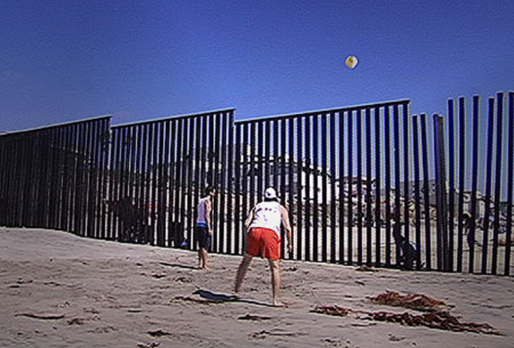 Locals Are Using The USMexican Border As A Volleyball Net To Promote Peace